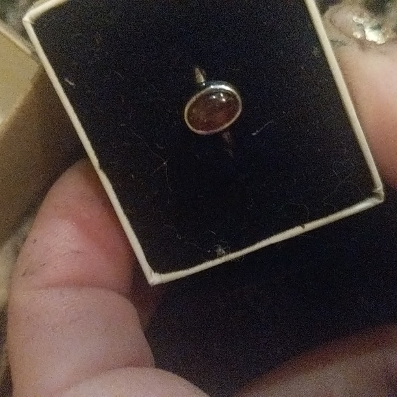 Red ♥️ tourmaline natural and sterling silver handmade - Picture 5 of 5